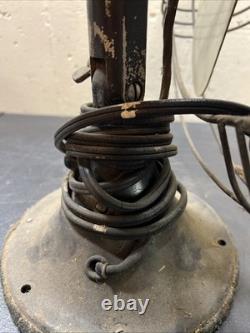 Vtg GE General Electric Vortalex Ventilateur Oscillant 16 Pouces 3 Vitesses Fonctionnement Fluide
