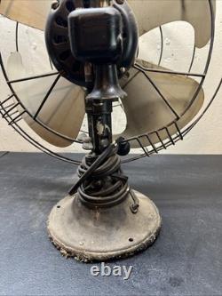 Vtg GE General Electric Vortalex Ventilateur Oscillant 16 Pouces 3 Vitesses Fonctionnement Fluide