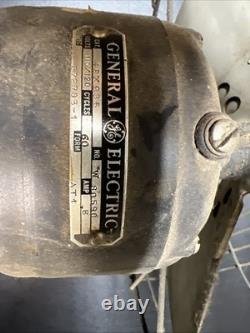Vtg GE General Electric Vortalex Ventilateur Oscillant 16 Pouces 3 Vitesses Fonctionnement Fluide