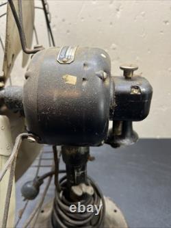 Vtg GE General Electric Vortalex Ventilateur Oscillant 16 Pouces 3 Vitesses Fonctionnement Fluide