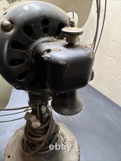 Vtg GE General Electric Vortalex Ventilateur Oscillant 16 Pouces 3 Vitesses Fonctionnement Fluide