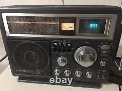 Vtg Ge General Electric Model 7-2990a Portable 6 Band Am/fm Radio Sw À Ondes Courtes