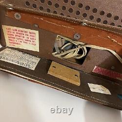 Vtg Ge General Electric Solid State Afc/fm/swithbc/lw Radio P991a Travail