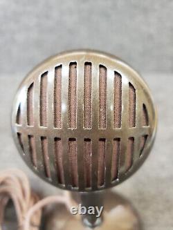Vtg General Electric Brownie Crystal Microphone G. E. Bullet Shure S34b, Yfa-6b