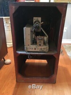 Vtg General Electric Console Télévision Circa 1951