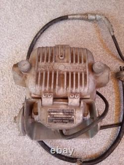 Vtg General Electric GE 500 Lampe de projecteur industrielle à faisceau large et intense