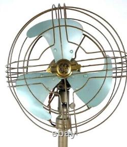 Vth 30's GE General Electric Ventilateur de Sol Oscillant en Métal Pièces ou Réparation