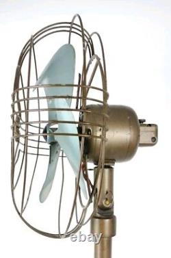 Vth 30's GE General Electric Ventilateur de Sol Oscillant en Métal Pièces ou Réparation