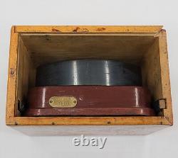 Wattmètre indicateur vintage General Electric (GE) Thompson type P avec boîte