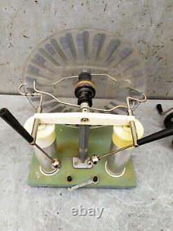 Wimshurst Machine Lab Générateur Statique D'électricité / Urss Vintage