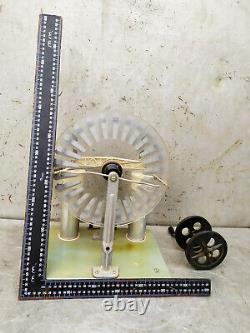 Wimshurst Machine Lab Générateur Statique D'électricité / Urss Vintage