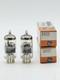 X2 Nouveau Vintage Nos General Electric Paire Ge 6922 Ecc88 Tubes &Agrave; Broche En Or I2 Usa