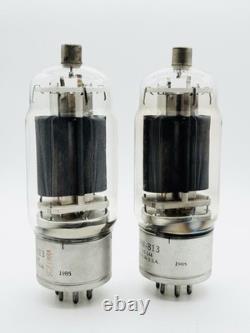 X2 PAIRE NOUVELLE Vintage NOS GE General Electric JAN 813 VT-144 Tube à vide i2