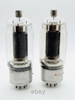X2 PAIRE NOUVELLE Vintage NOS GE General Electric JAN 813 VT-144 Tube à vide i2